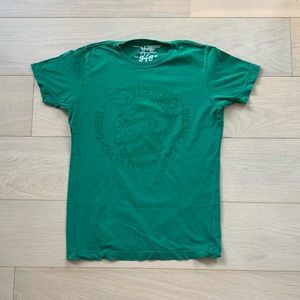 Diesel 987 Men’s Green Graphic T-Shirt